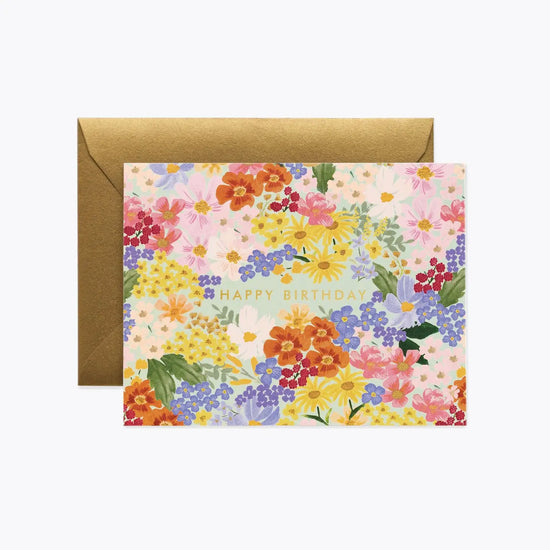 Floral Birthday Card