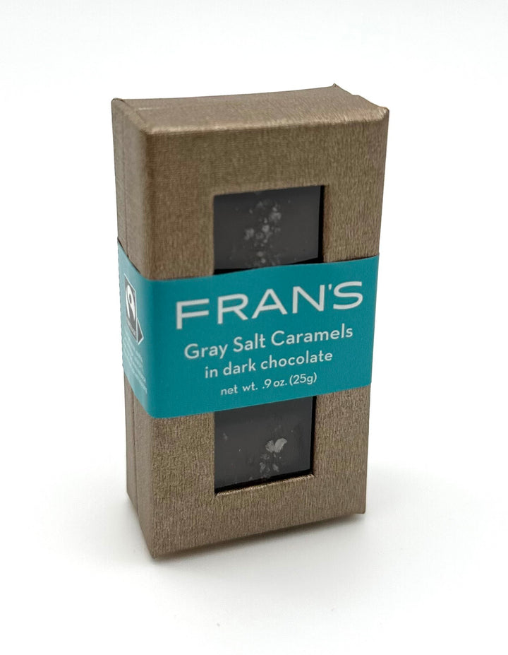 Fran's Chocolates Grey Salt Caramel 3 Piece Box