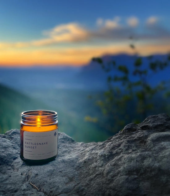 Rattlesnake Sunset Candle
